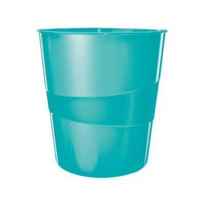 Corbeille a papier wow leitz , menthe