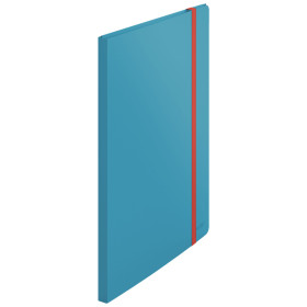 Reliure protege-documents avec pochette additionnelle, PP COSY Leitz, Bleu