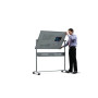 Tableau Blanc mobile Classic emaille 1500x1200 mm, IMPRESSION PRO Nobo