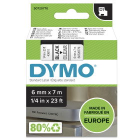 DYM RUBN DYMO D1 6MMX7M N TRS S0720770