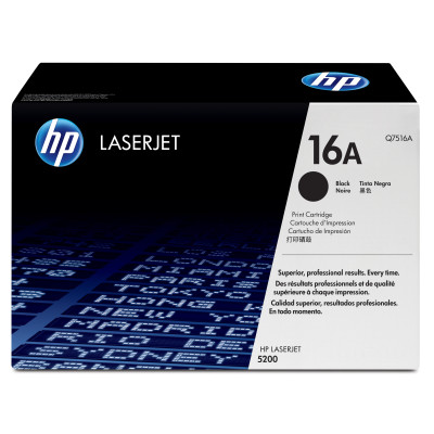 HP toner Q7516A No.16A black
