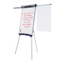 Chevalet a trepied acier laque Nano Clean™ avec bras escamotable Nobo