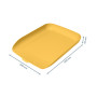 Corbeille a courrier cosy leitz, jaune