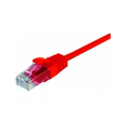 Cordon RJ45 CAT 5e U UTP SNG rouge - 0,3 m