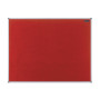 Tableau feutre 1200x900mm essence nobo, rouge