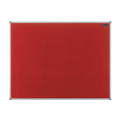 Tableau feutre 1200x900mm essence nobo, rouge