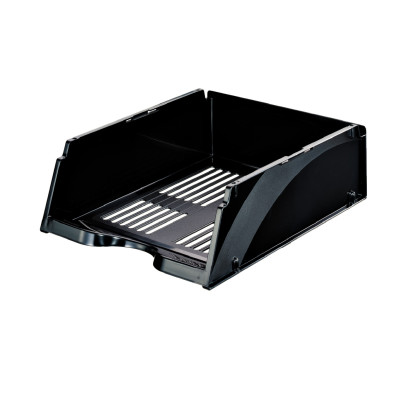 Corbeille a courrier Jumbo TRANSIT Esselte , Noir