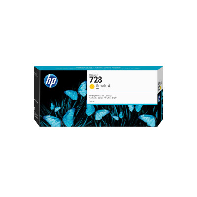 Hp ink f9k15a yellow no.728