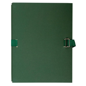 Chem.dos extens.papier toile vert fonce