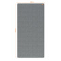 Systeme de tableaux Blancs et d’affichage mobile Move&Meet Nobo 1800x900mm, Gris