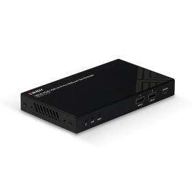 LINDY Récepteur KVM HDBaseT Cat.6 HDMI 4K60, Audio, IR & RS-232, 150m