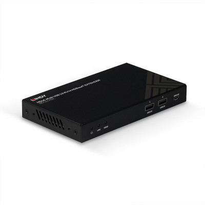 LINDY Récepteur KVM HDBaseT Cat.6 HDMI 4K60, Audio, IR & RS-232, 150m