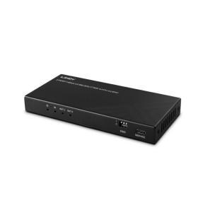 LINDY Splitter HDMI 8K60 avec Audio & Downscaling, 2 Ports
