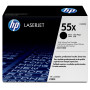 Hp toner cartridge ce255x black ( no.55x )