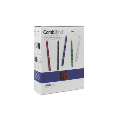 Peignes plastique combind gbc , a4 blanc, 51mm (x50)