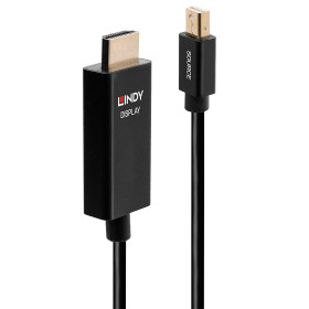 LINDY Câble adaptateur Mini DisplayPort vers HDMI 4K60hz 3m