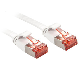 LINDY Câble réseau Plat Blanc Cat.6A U FTP, 3m