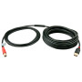LINDY Câble actif USB 2.0 A B, 10m