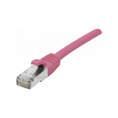 Cordon RJ45 CAT 6 F UTP LSOH SNG rose - 15 m