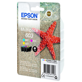 Epson 603 couleur multipack - pack de 3 - jaune, cyan, magenta