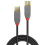 LINDY Rallonge USB 3.2 type A, 5Gbit s, Anthra Line, 2m