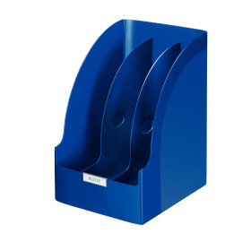 Porte-revues jumbo, leitz plus, bleu