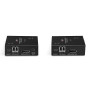 LINDY Kit extender KVM DisplayPort 1.2 & USB sur fibre optique, 300m
