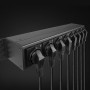 LINDY Multiprise horizontale rack 19 1.5U, 8 prises Schuko avec interrupteurs