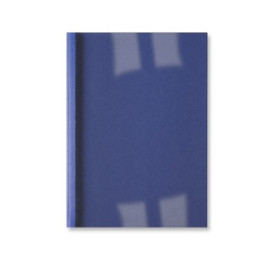 Couverture de reliure  GBC LinenWeave, A4 Bleu, 3mm (x100)