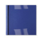 Couverture de reliure thermique 1,5mm A4 GBC LeatherGrain, Lot 100, Bleu