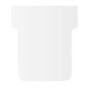 Fiches T Indice 2 Nobo, Lot de 100, Blanc