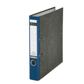 Classeur a levier 180° 50 mm classique Leitzmarbre, Bleu