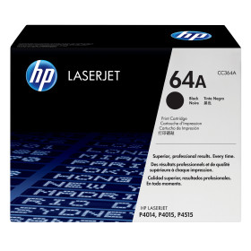 Hp toner cartridge cc364a black ( no.64a )