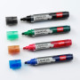 Marqueurs pour tableaux Blancs Liquid Ink, pointe ogive, Assortis, Boite de 6, A