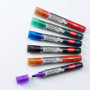 Marqueurs pour tableaux Blancs Liquid Ink, pointe ogive, Assortis, Boite de 6, A