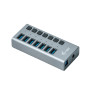 Hub I-tec 7 Ports USB + adaptateur secteur 36W