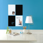 Tableau memo carre 360 x 360 mm Nobo, Vert