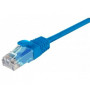 Cordon RJ45 CAT 5e U UTP SNG bleu - 10 m