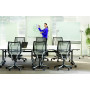 Chevalet mobile Diamond Nobo, IMPRESSION PRO Verre Blanc