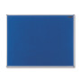 Tableau feutre 1200x900mm essence nobo, bleu