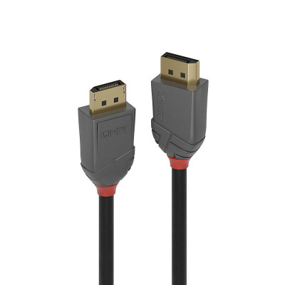 LINDY Câble DisplayPort 1.4, Anthra Line, 5m