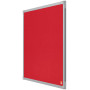 Tableau feutre 600x450mm essence nobo , rouge