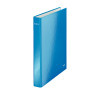 Classeur 2 anneaux plastifie A4 25mm WOW Leitz, Bleu
