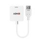 LINDY Câble de conversion 4k30Hz HDMI vers DisplayPort