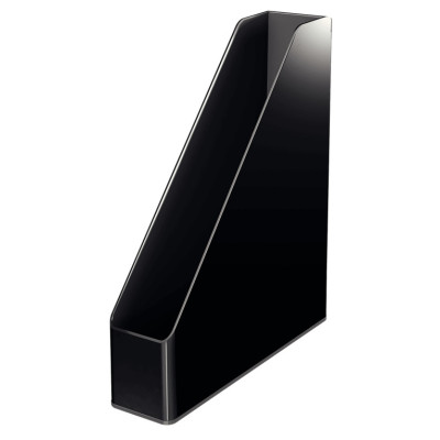 Porte-revues, leitz dual, noir gris