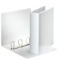 Classeur 4 anneaux personnalisable a4 50mm essentials esselte, blanc