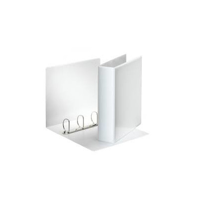 Classeur 4 anneaux personnalisable a4 50mm essentials esselte, blanc