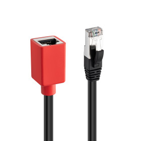 LINDY 0.2m RJ-45 Adaptateur à déconnexion rapide Cat.6A