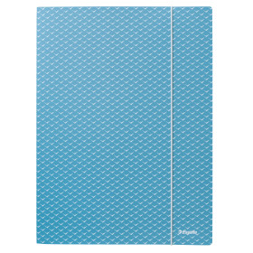 Chemise 3 rabats carton COLOUR'BREEZE Esselte, Bleu