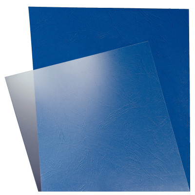 Feuille de garde PVC180µ Leitz COMBIND , Boite de 100, Transparent